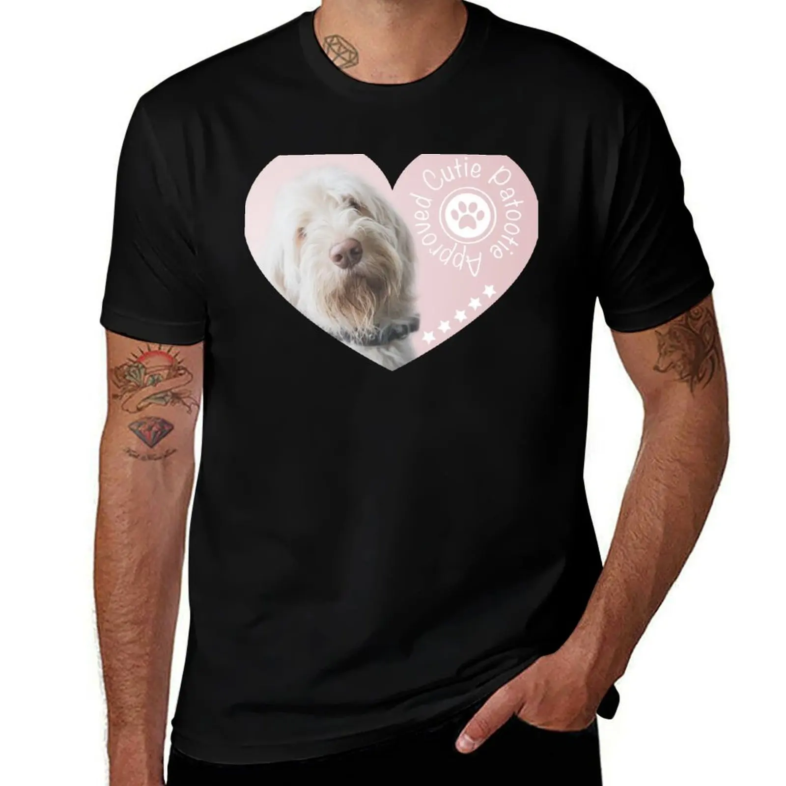 Cutie Patootie Approved T-Shirt Casual Loose Daily Wear T-Shirt