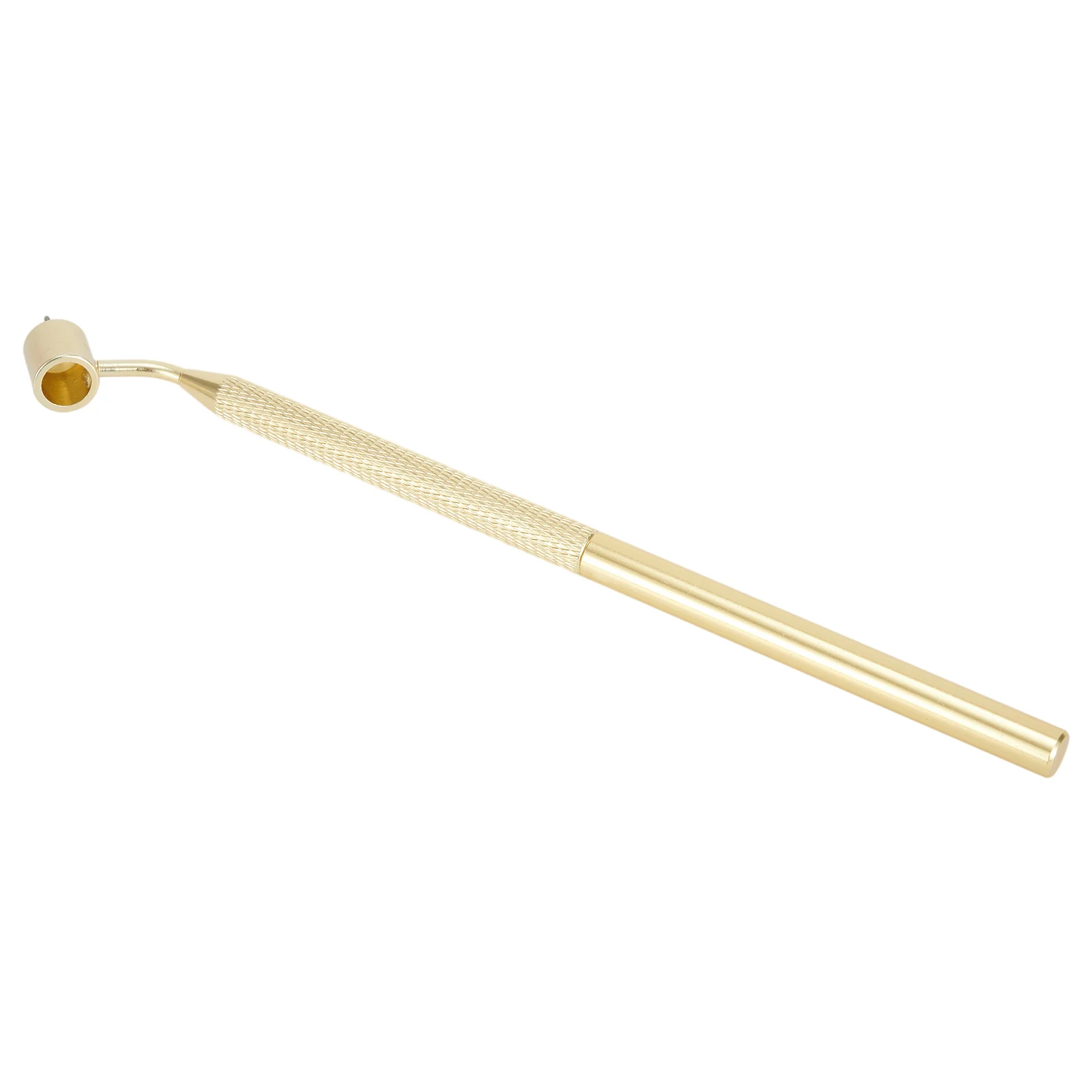 Automotive Touch-Up Paint Pen with Slant-Bar Metal Handle and Fine Tip for Restoring Finish Integrity on Damaged Panels