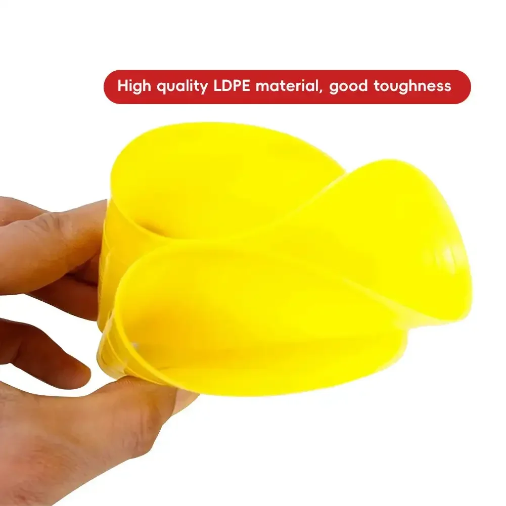 10pcs Cone Set Football Training Equipment for Kid Pro Disc Cones Agility Exercise Obstacles Avoiding Sport Training Accessories