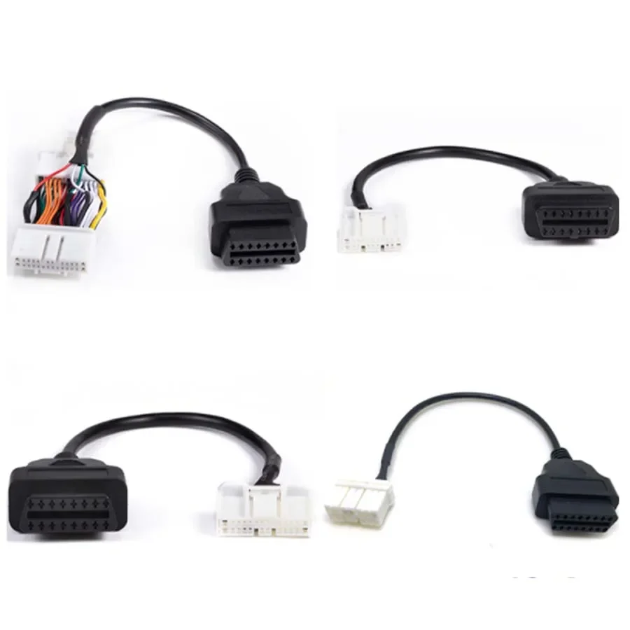 OBD2 Connector for Tesla Model 3Y 26pin 20pin Car Cable 20 PIN 12 PIN Male To 16Pin Female Cable for Tesla Model Y OBD Adapter