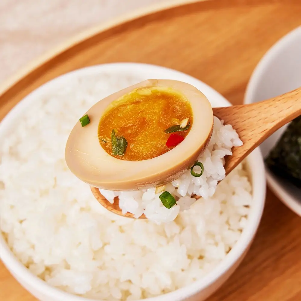 بيض تشيفيشان مع صلصة الصويا غمس ، 1 * *