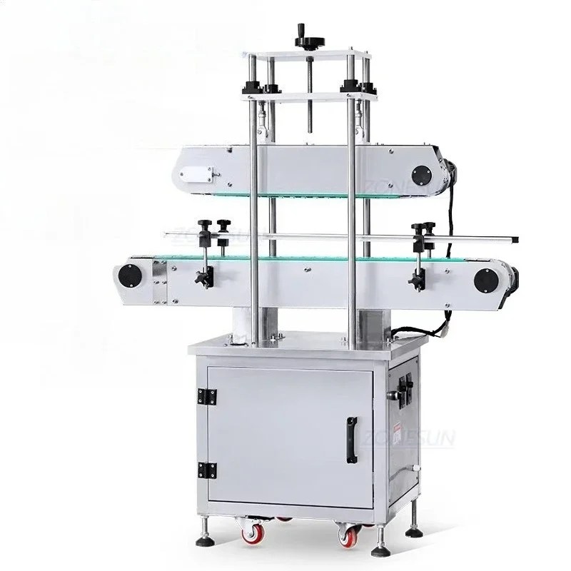 ZS-XG21 Automatic T-Cork Snap on Lid Gin Wine Whisky Liquor Press on Bottle Capping Pressing hine for Edible Oil