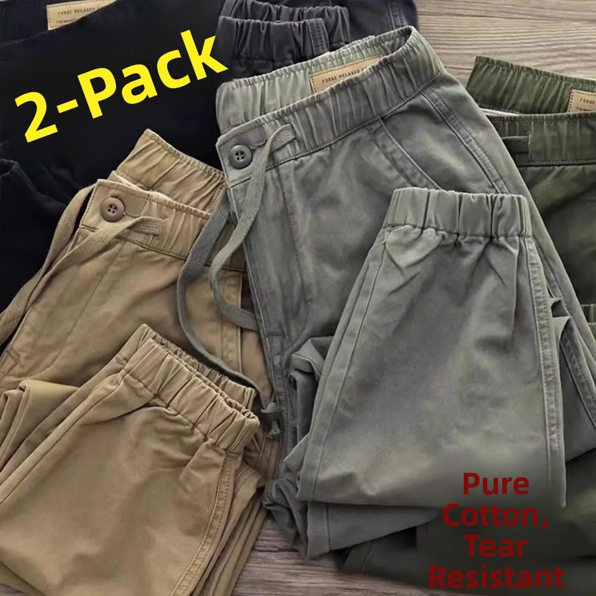 

Мужская повседневная рабочая одежда, брюки, противоожоговые, сварочные, износостойкие, свободные длинные брюки для осенней работы и отдыха