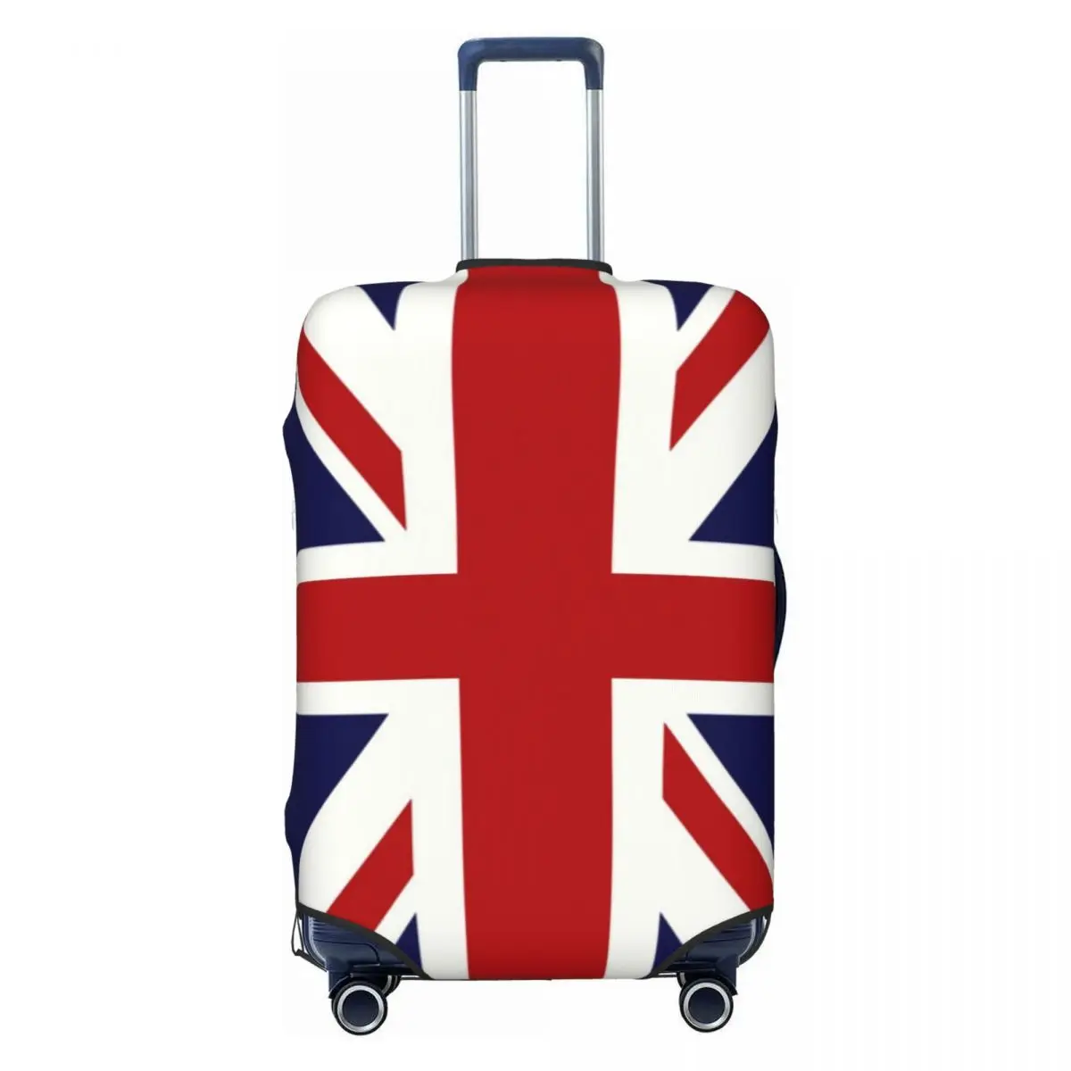 

Пользовательский флаг Юнион Джека Великобритании, чехол для багажа, забавные защитные чехлы для чемодана, костюм для 18-32 дюймов