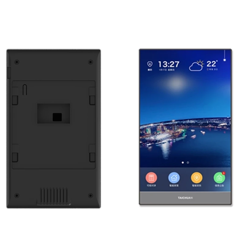 High Security IP-Based Video Door Intercom System Indoor Monitor for Multi Apartments, Hotels & Offices