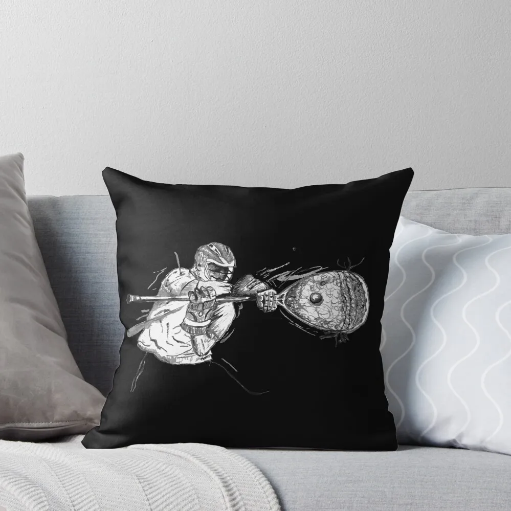 

lacrosse goalie Throw Pillow Decorative pillowcase Pillowcase Cushion Pillowcases For Pillows bed pillows pillow