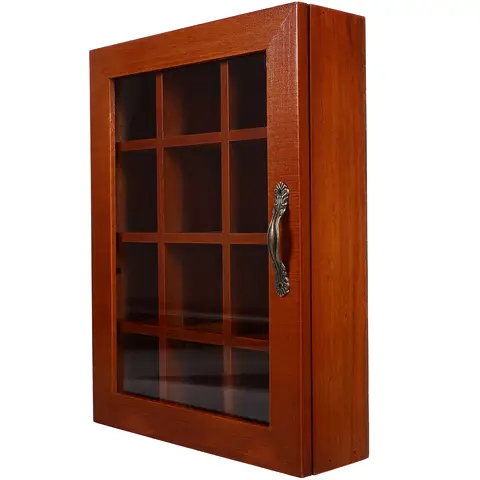 12 Tea Bag Storage Box Transparent Acrylic 12 Grid Compartment Teabag Holder Household ganizer Coffee Station Creative Tea Box