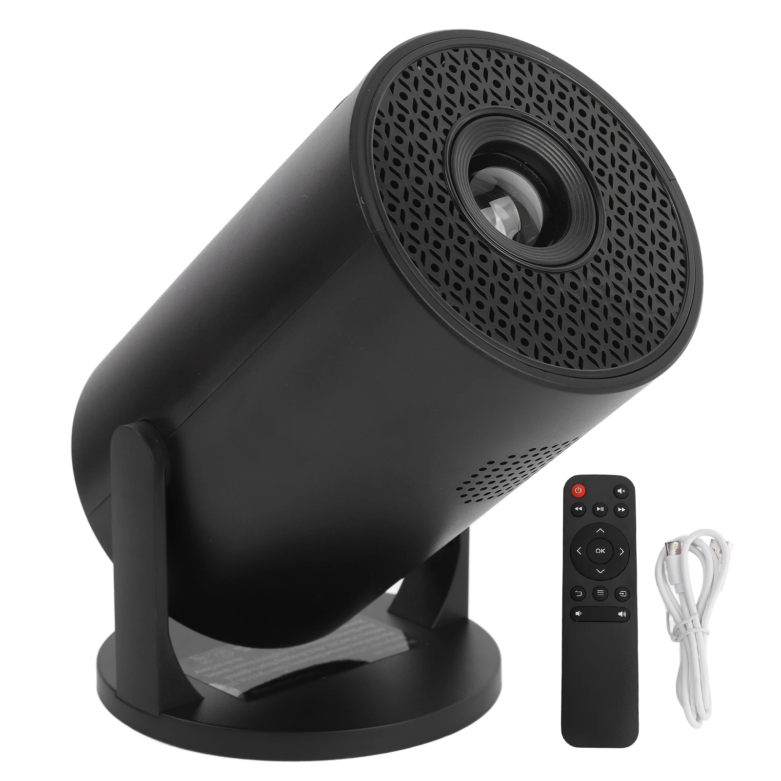 

Портативный проектор, беспроводной точный 1080P, 270 градусов, регулируемый USB-телевизор, видеопроектор для фильмов для Android, ноутбука, ПК, телефона