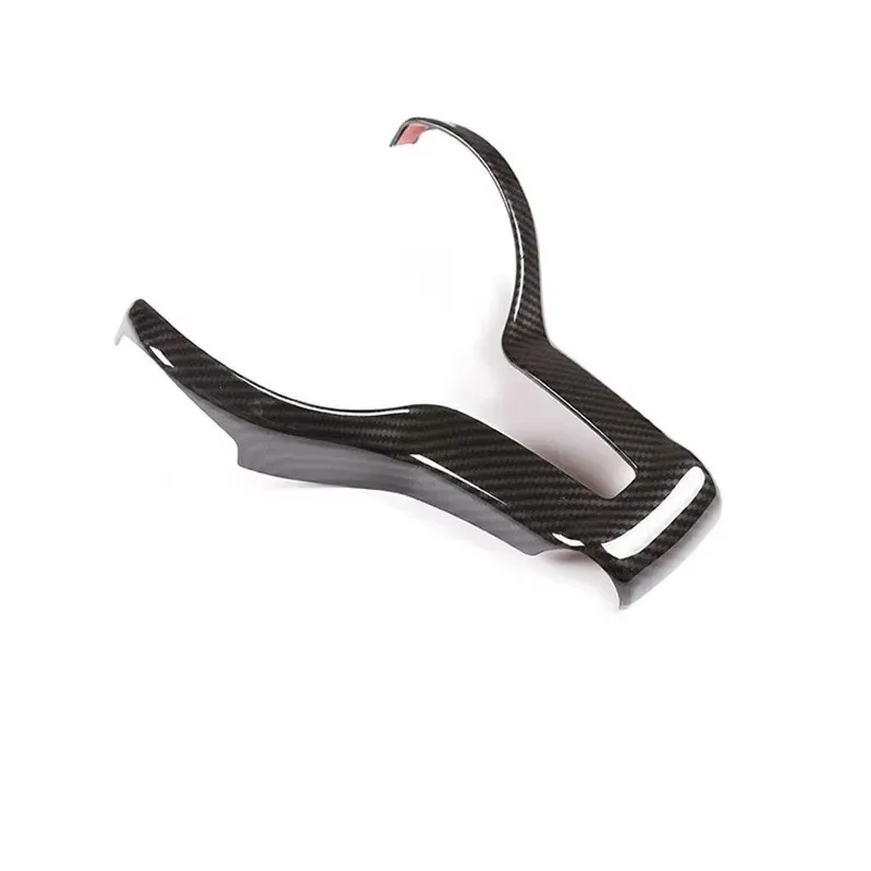 Carbon Fiber Color Car Steering Wheel Frame Trim For BMW 1 2 3 4 Series X2 F20 F21 F32 F33 F06 F12 M-Sport Interior Accessories