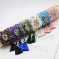 ALIYA Miyuki Beadede Evil Eye Bracelet For Women Trendy Multilayer Crystal Pulsera Friendship Tassel Handmade Jewelry