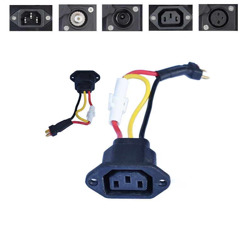 

Lithium Li-ion Battery Balance Car eBike Charging Plug Charger Interface Cable Wire Connector DC2.5/Female/Male/Lotus Head