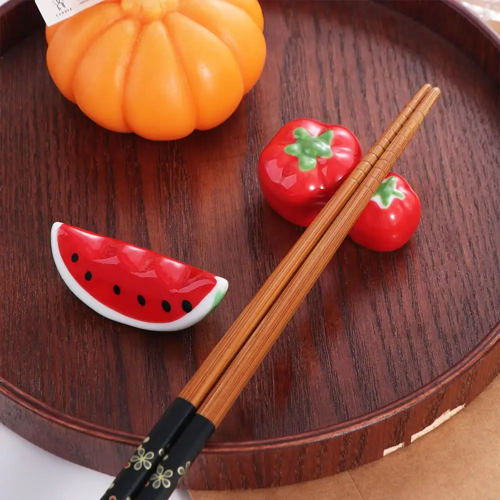 

Ware Home Decoration Rest Japanese Cute Ceramic Kitchen Tools Fork Rack Chopsticks Holder Tableware