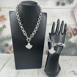 All white pearl Ivy accessory bracelet necklace set