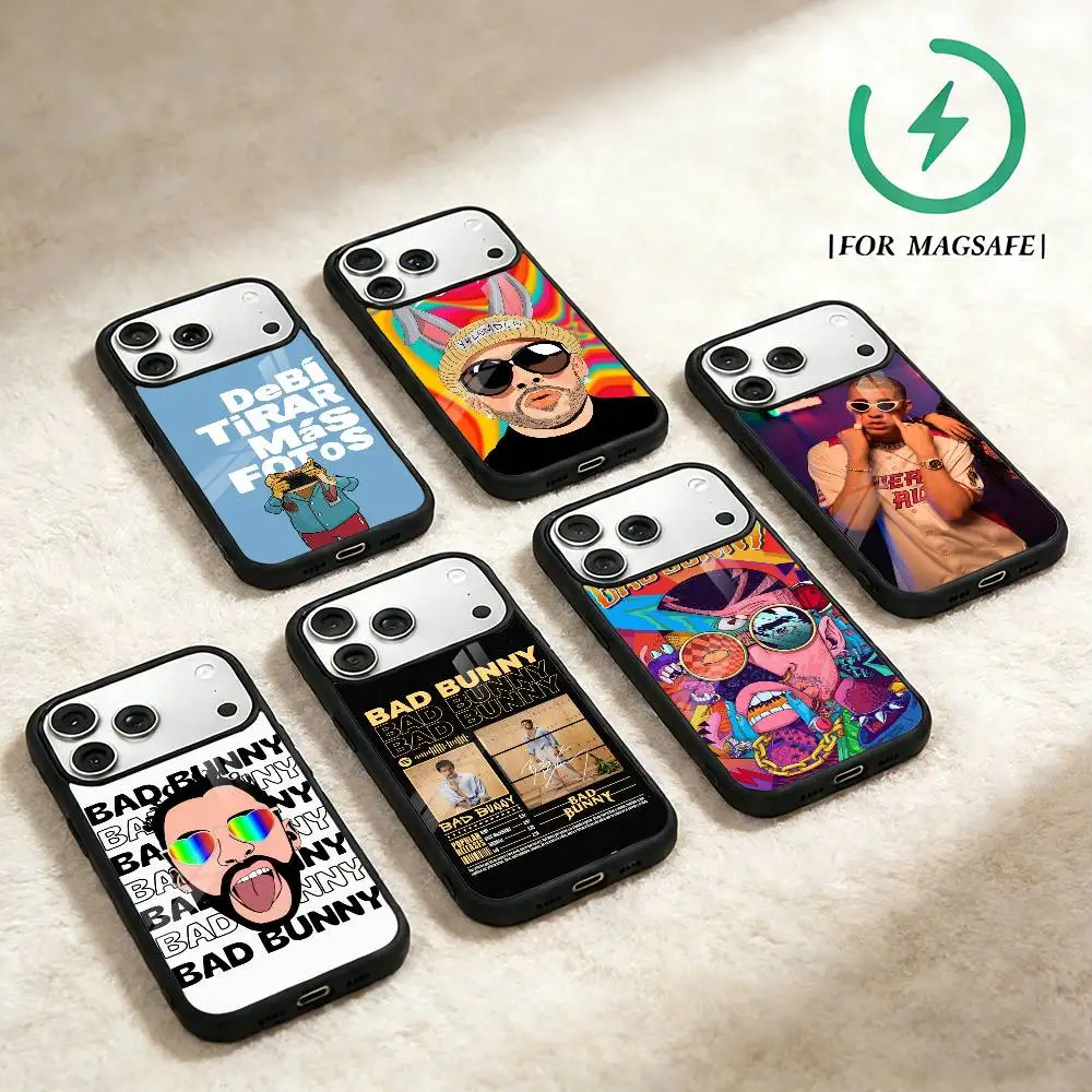 

DTMF Debi Tirar Mas Fotos Bad Bunny Phone Case For iPhone 17,16,15,14,13,12,Plus,Pro,Max for Magsafe Magnetic Wireless Charging