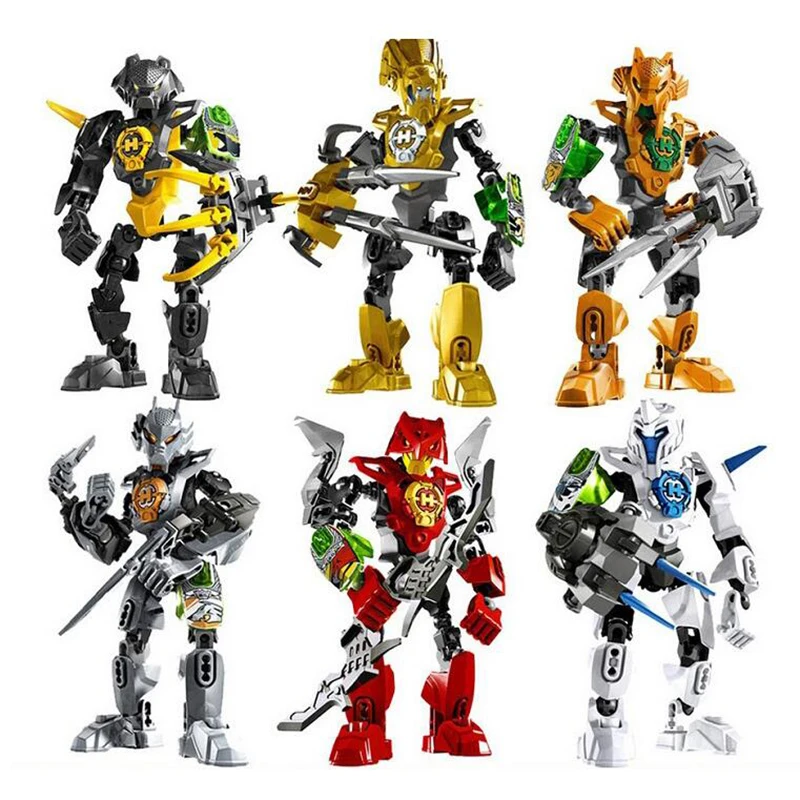 Hero factory 3.0 series Robot Star Warrior Soldiers building blocks Compatible bionicle block robots model action figures toy