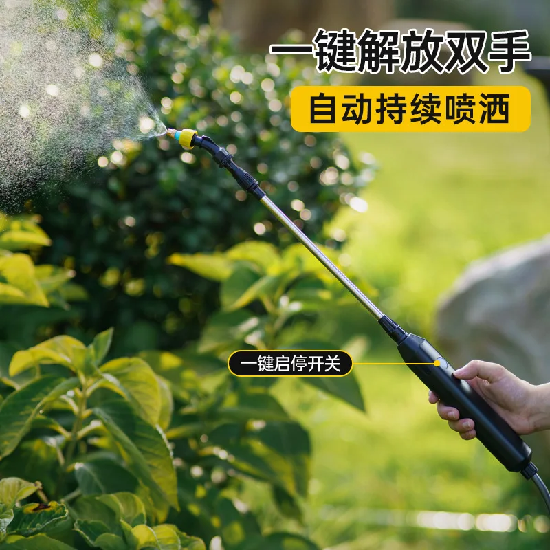 حار بيع مسقاة في الهواء الطلق سميكة المحمولة الكهربائية سعة كبيرة رذاذ الماء على ظهره دلو #3