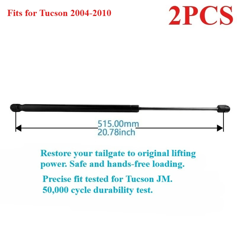 

2X for Hyundai Tucson SUV JM 2004-10 Rear Tailgate Gas Struts Support 817712E000 Anti-Freezing Tucson Flex Ix35 Lift Support