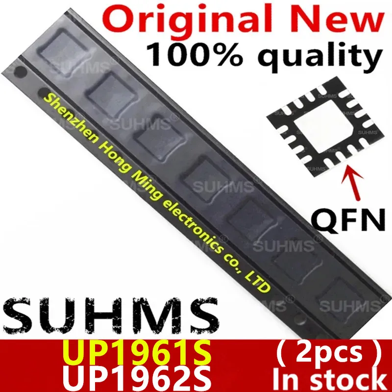 

(2piece)100% New UP1961S UP1961SQDD QFN-16 UP1962S UP1962SDD8 QFN-8 Chipset