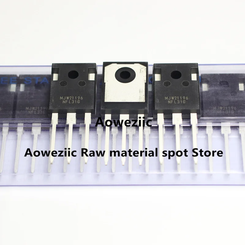 Aoweziic 2018 + 100 ٪ جديد المستوردة الأصلي MJW21195 MJW21196 MJW21195G MJW21196G TO-247 السلطة مكبر للصوت أنبوب