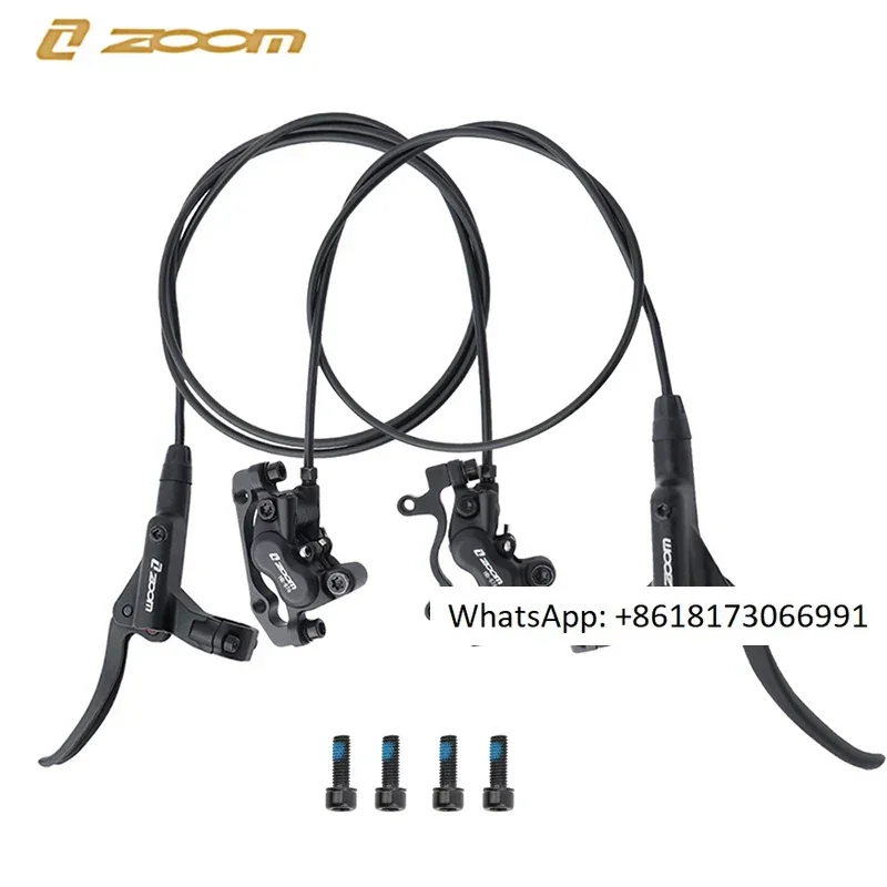 Гидравлический тормоз Zoom MTB HB-876, группа дисковых роторов 160 мм, передний и задний суппорт для горного велосипеда, велосипедный гидравлический дисковый тормоз