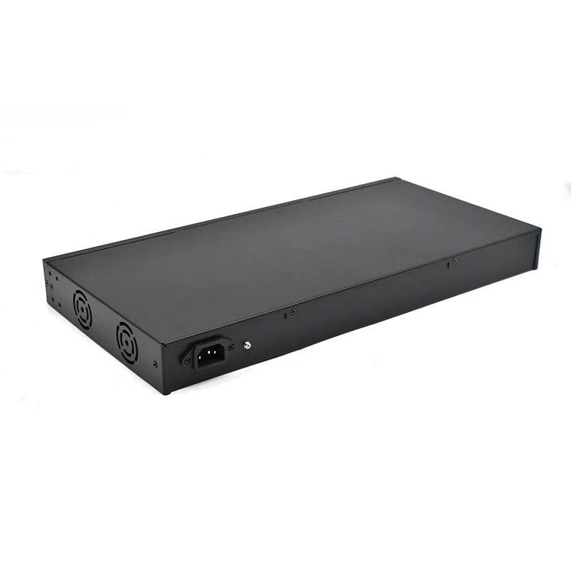 Wanglink-Rack Mount Type Gigabit Network Switch, Poe Switch, 16 Port, 10/100/1000Mbps, 2 SFP Slot, 2 uplink PoE Switch