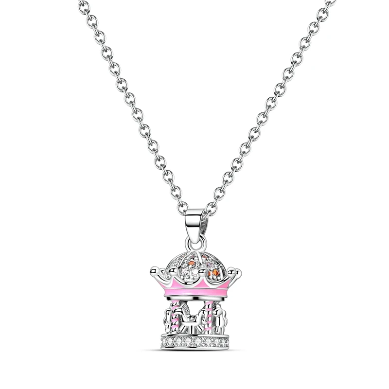 Neue Halskette aus 925er-Sterlingsilber, Original-Zirkon, Herz, Schmetterling, Sonnenblume, Anhänger, Halskette für Frauen, Geschenk, Party-Schmuck – Detail 20