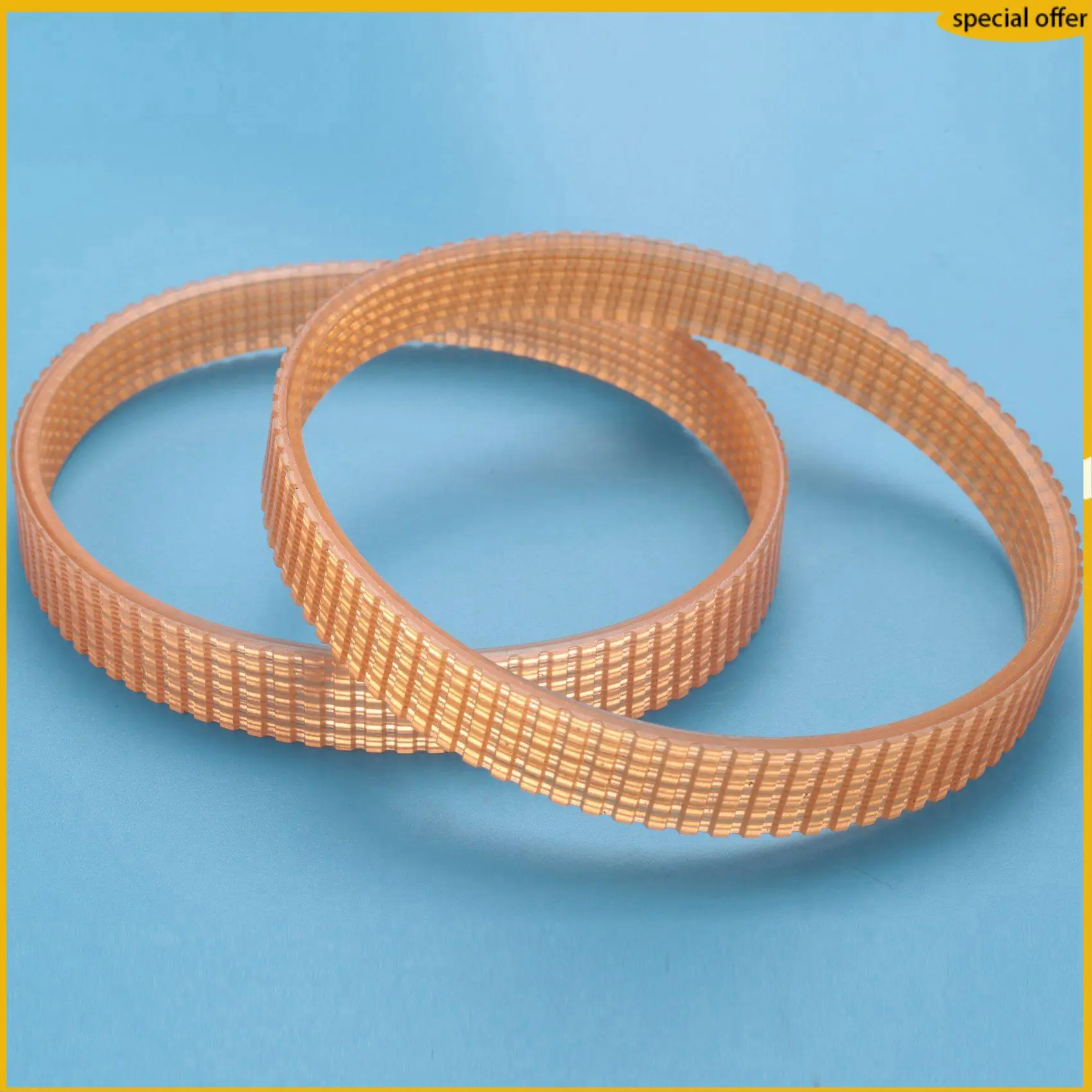 A50I 2Pieces/Lot 9401-6PJ348 Planer Belt Ribbed Belt Abrasive Machine Belt