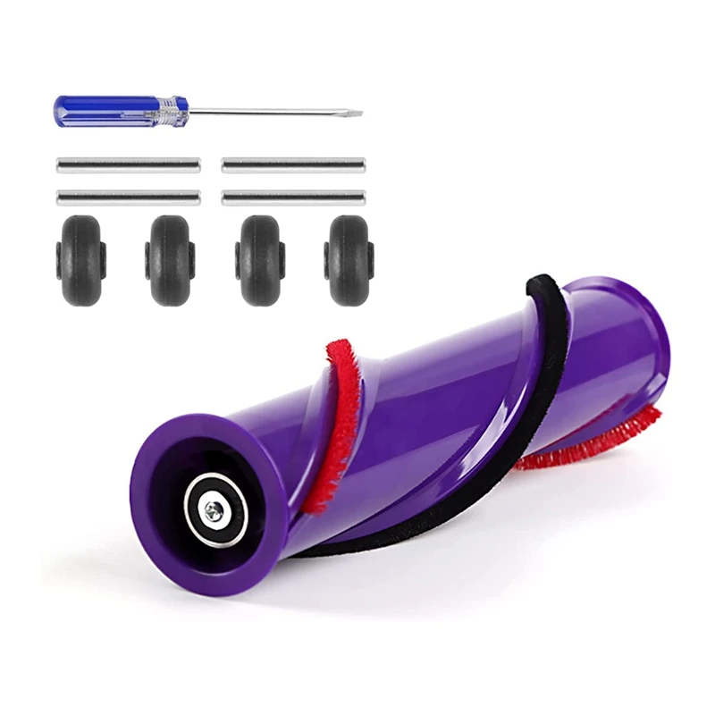 

1Set Roller Brush Roll Bar Replacement For Dyson Cordless Cleaner Head Brush+Front Roller & Axle