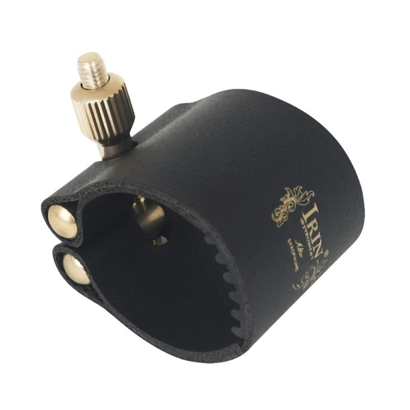 Alto Saxophone Mouthpiece Kits Includes Plastic Cap & Ligature Musical Instrument Replacement Parts Easy to Use