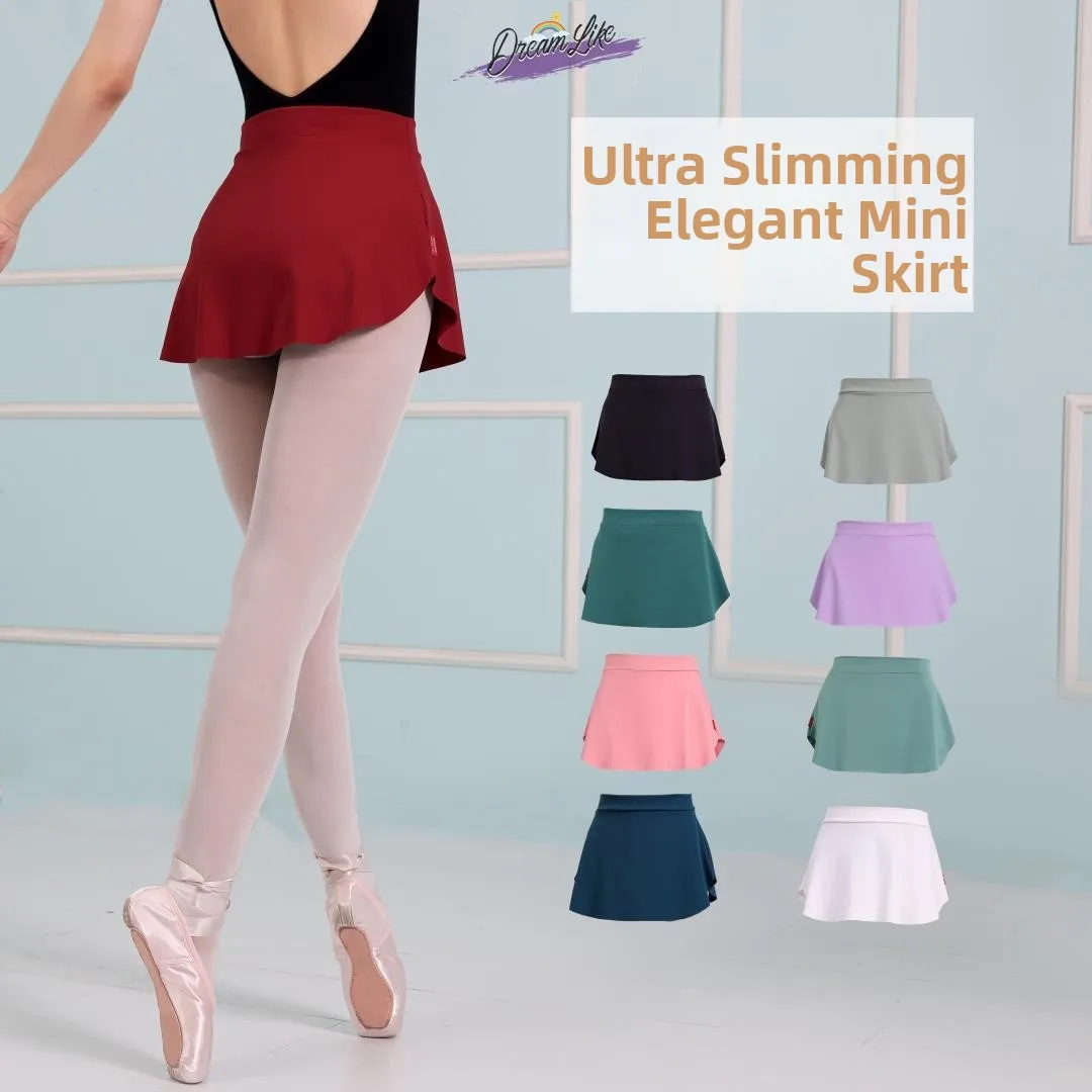 

Женская танцевальная юбка-шорты для бега и йоги, юбка-накидка, юбка для танцевальных тренировок, тренировочный костюм