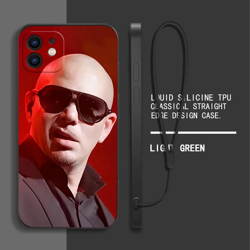 Mr Worldwide Says To Live Laugh Love Phone Case For iPhone 15 14 13 12 11 Pro Mini X XR XS MAX SE 8 7 Plus Silicone Cases with