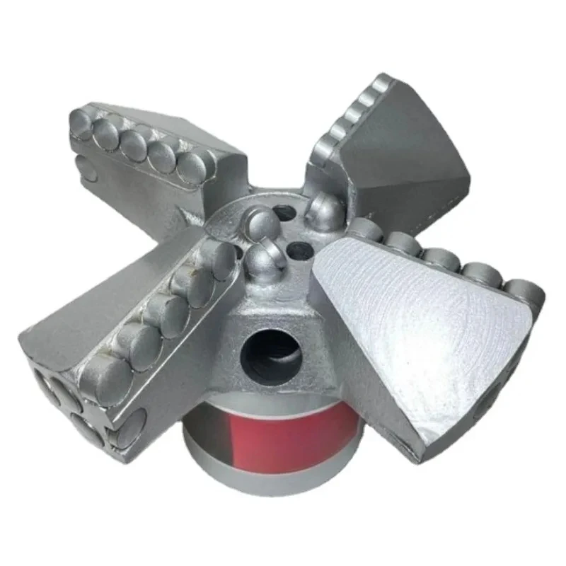 

1pc water well drill bit drilling rig parts/4 wings diamond compact pdc drill bit geological exploration