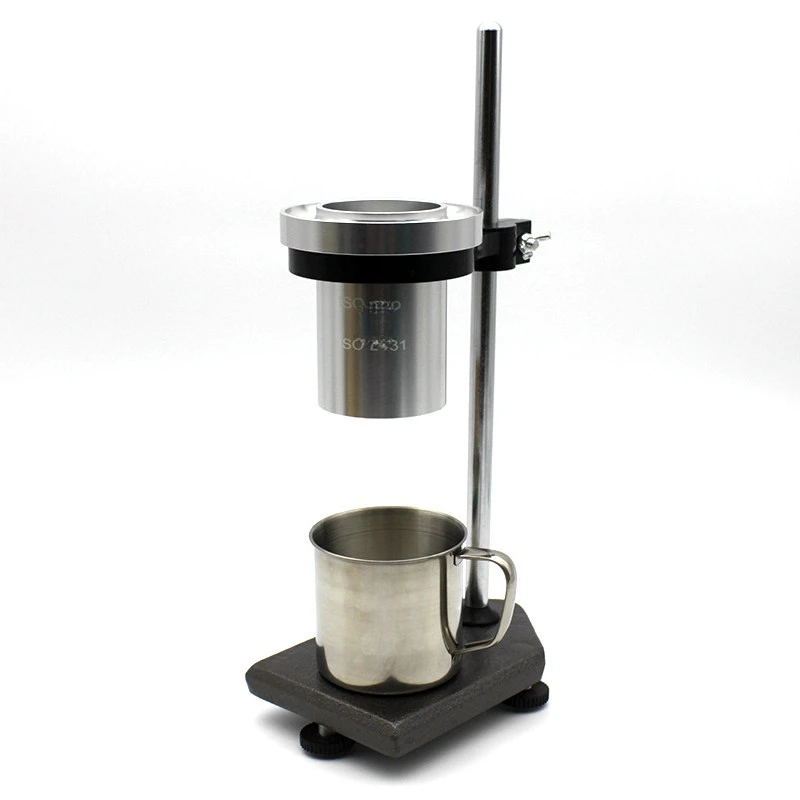 ISO outflow cup 6 # aluminum alloy viscosity  paint coating ink flow rate  liquid viscosity testing