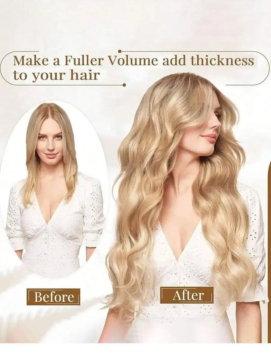 No-Heat Silk Hair Curlers Set, Soft Elastic Hair Rollers for Long Hair, Manual Styling Tools, Sleep Curling Accessories view 2