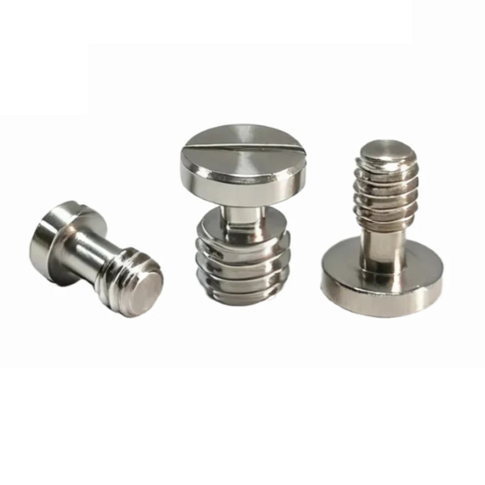 1/4-20 Thread Camera Screw Adapter with Hexagon Socket Head for Tripod Baseplates and Compatible Photography Equipment