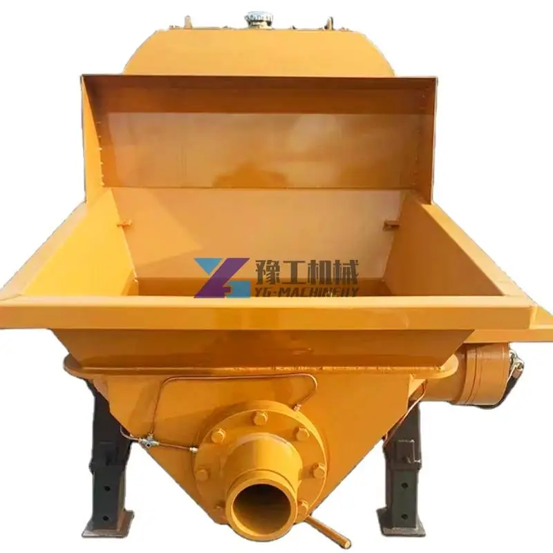 Large Aggregate Concrete Pump Fine Stone Mortar Large and Small Concrete Pouring Pump