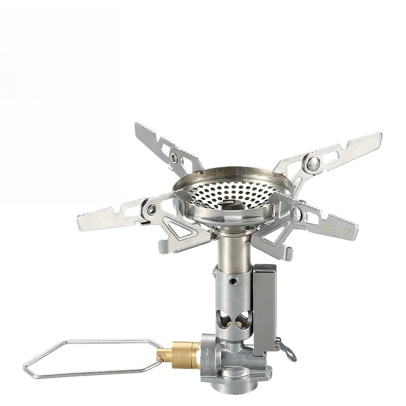 

Rocket furnace, pressure stabilized integrated burner, suitable for flat gas tank alpine tank, removable quadripod