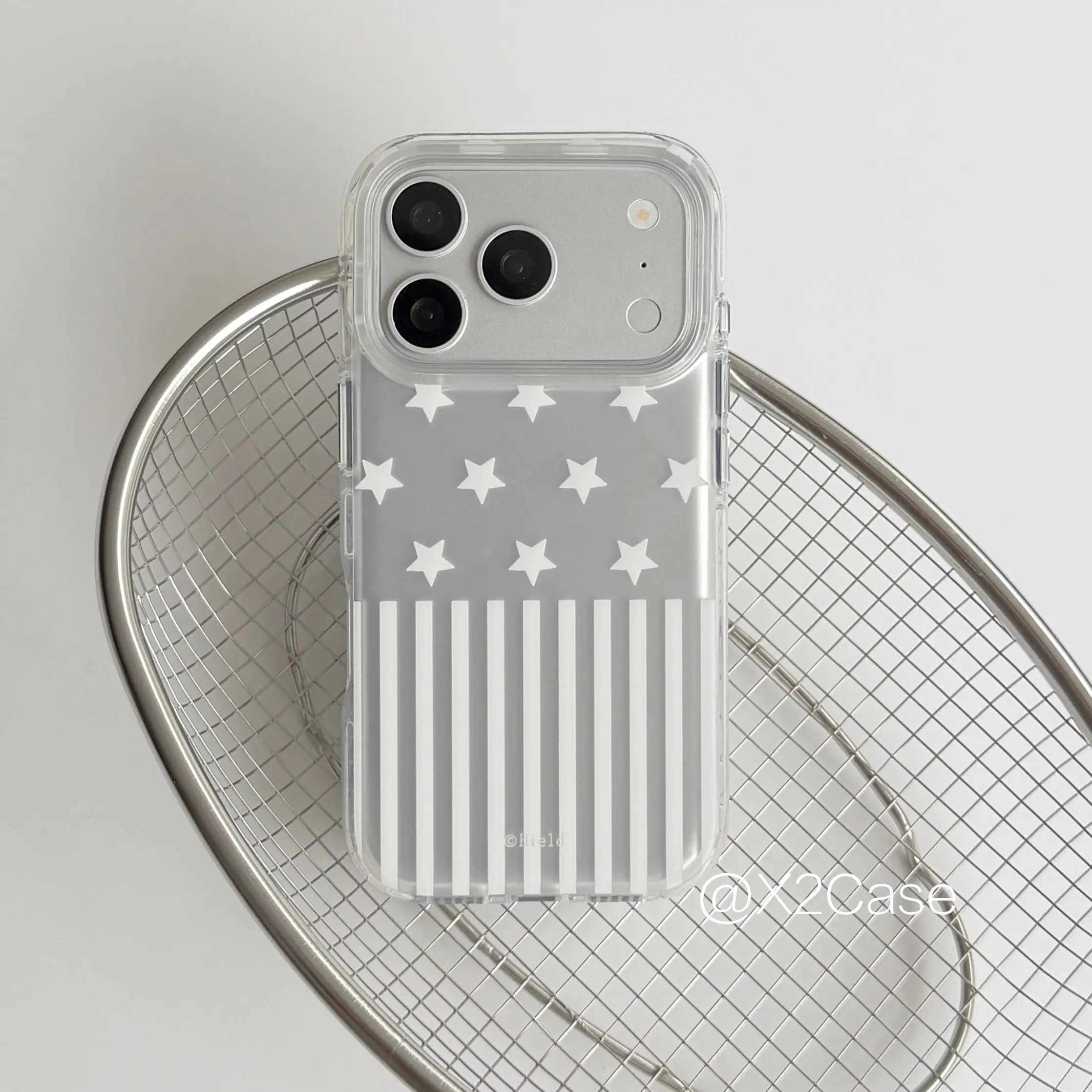 Korean Ins Niche Silver White  - Y2K Phone Accessories ulasan dan harga