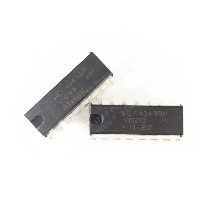 10PCS HEF4049BP DIP16 in-line six inverting buffer