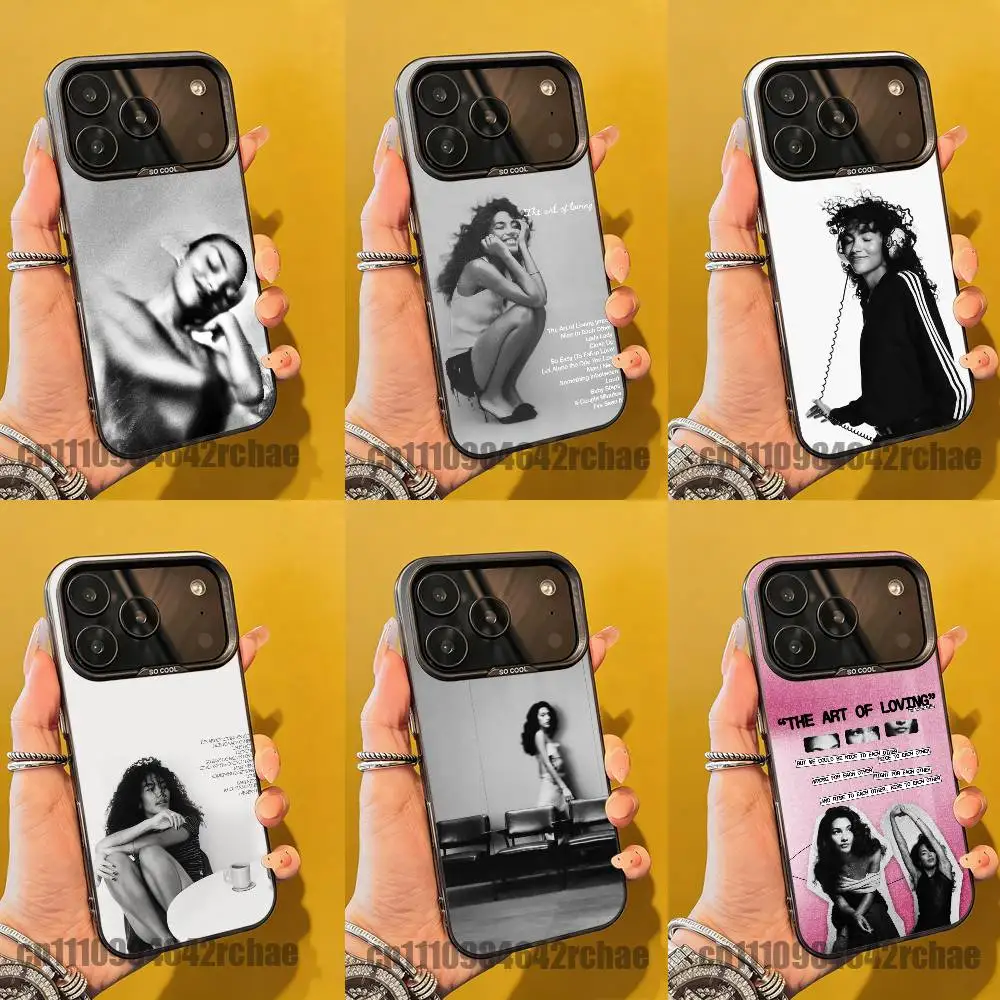 

For O-Olivia Dean man i need The Art of Loving Phone Case iPhone 15,12,11,14,13,16,17,E,Max,Plus,Air,Pro,Mini Shockproof Cover