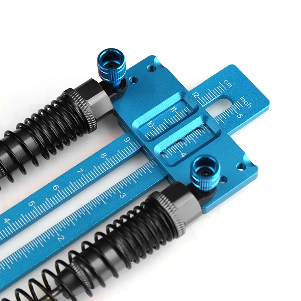 Metal Shock Absorber Ruler Shock Synchronizer RC Car Tool Range 12Cm For 1/8 1/10 1/12 1/16 1/18 1/24 RC Car-A32R
