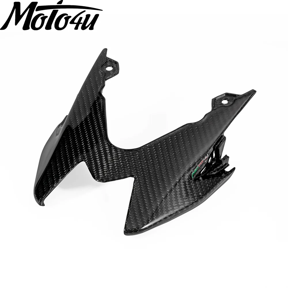 For BMW S1000RR 2015-2018 100% Real Carbon Fiber Rear Seat Tail Light Panel Cover Guard Gloss 