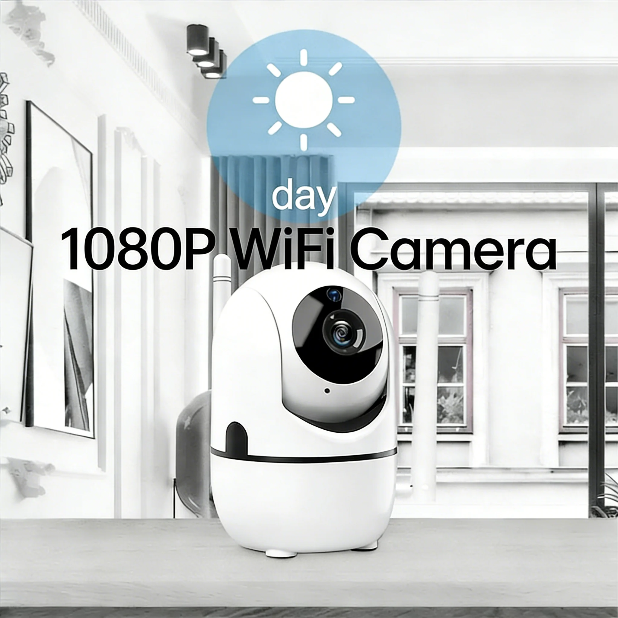 Nova Câmera IP Wi-Fi para Casa - Wireless Baby Monitor avaliação e preço