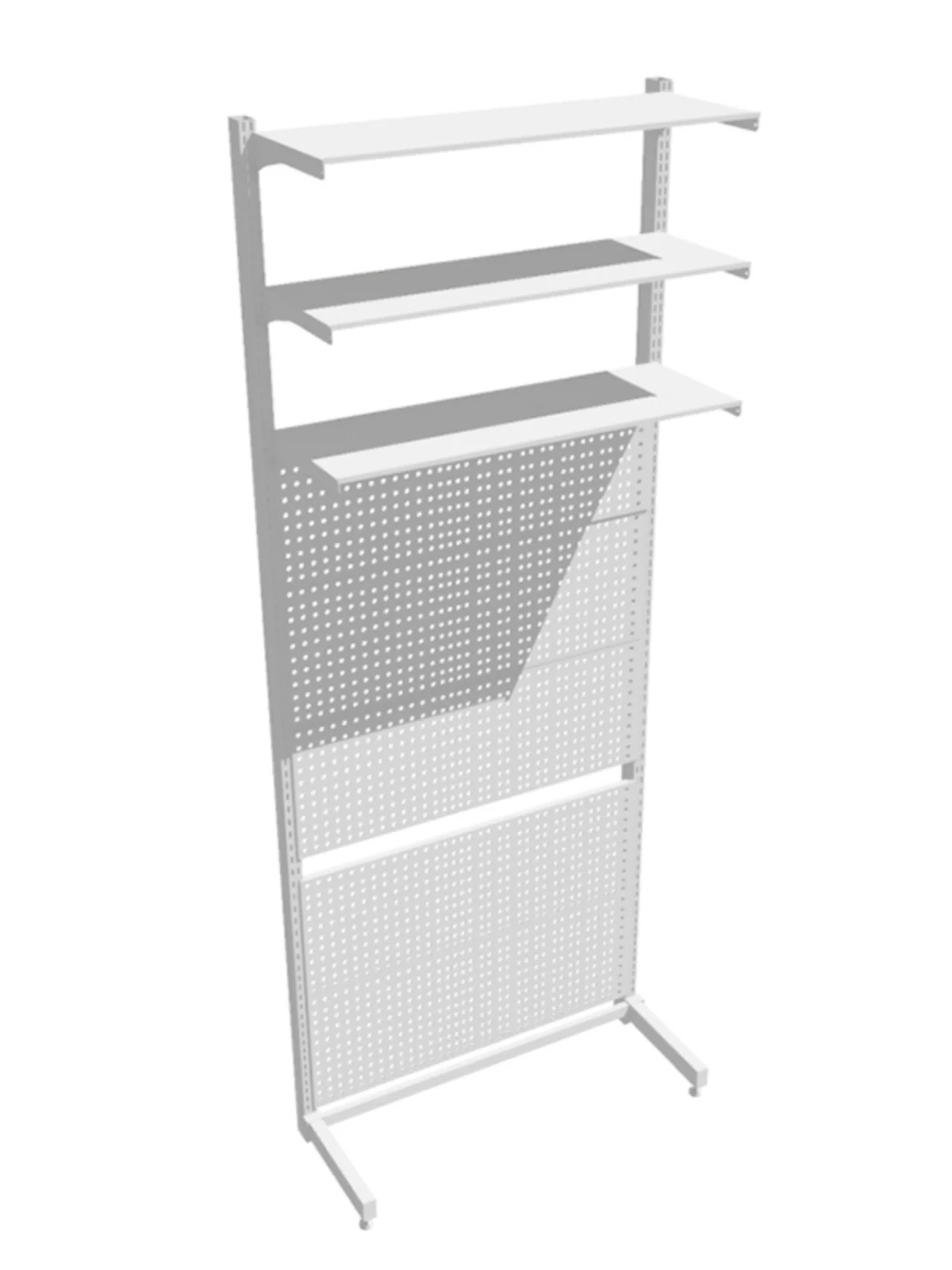 

Металлический стеллаж-органайзер для книг и инструментов, простой в сборке, без сверления, для арендного жилья