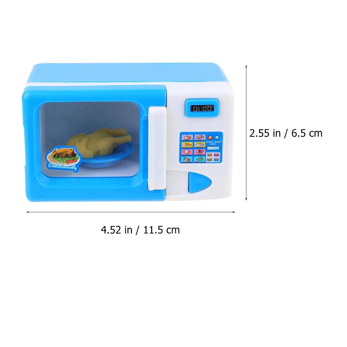 

Mini Microwave Toys Refrigerator Washing Machine Simulation Home Appliances Kids Pretend Play Toy Smooth Edge Safe