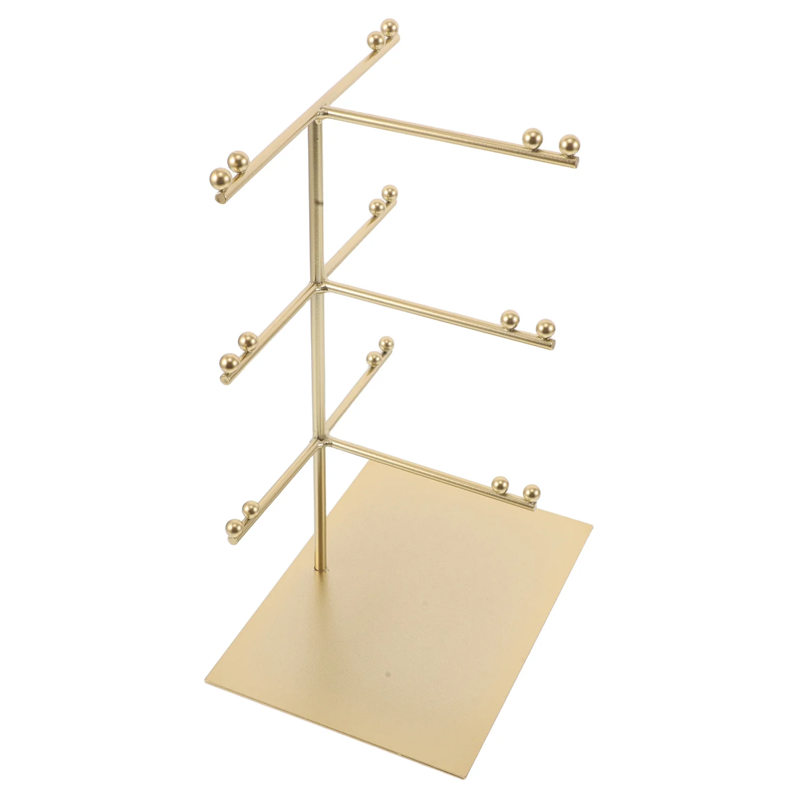

Sunglass Display Stand Eyewear Holder Multifunction Eyeglass Glasses Rack Organizer Sunglasses Golden
