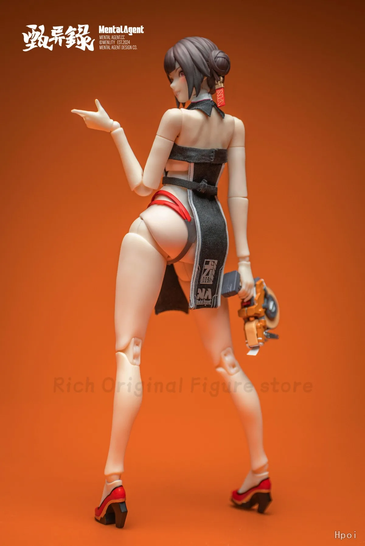 【在庫あり】オリジナルメンタルエージェント Zhen Yilu Lin Fengjiao 塗装済み完成品 1/10 アクションフィギュアモデルおもちゃギフト装飾品
