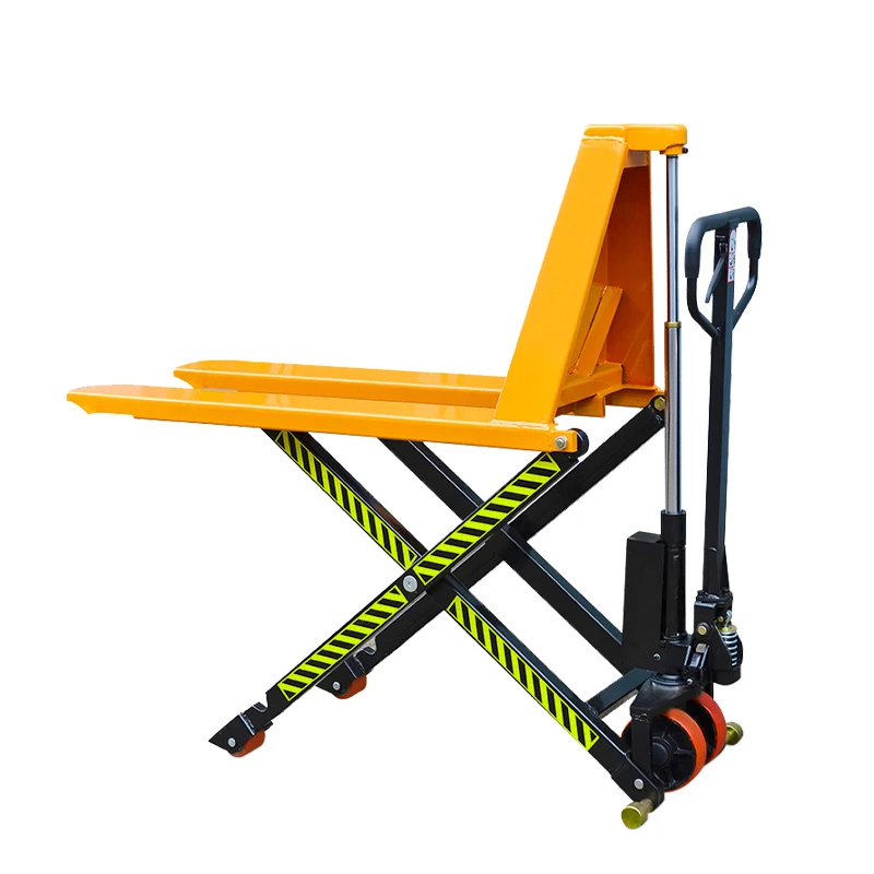 Scissor Lift Pallet Truck Manual Hydraulic Pallet Loader Lifting Platform Forklift High-level Hydraulic Pallet Truck