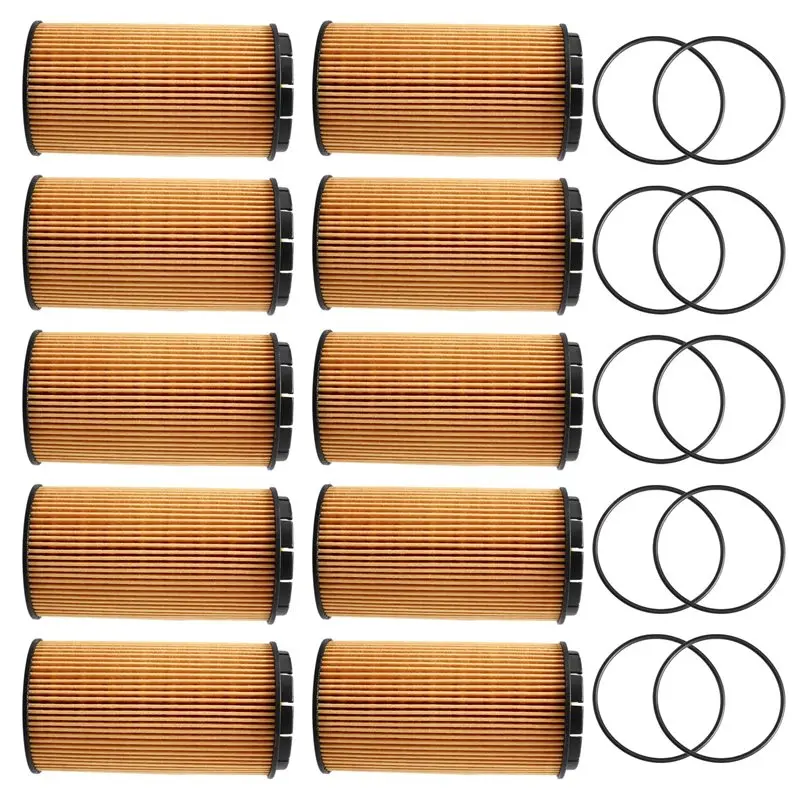 Durable For Bentley Continental Series GT Coupe GTC Flying Spur For A8 Phaeton Oil Filter 10PCS- Model Codes 07C115562 07C1