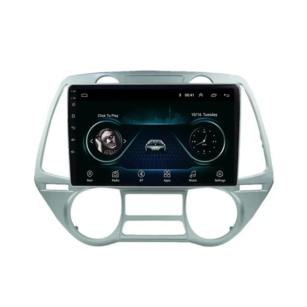 Android 13 Dvd de coche para Hyundai I20 2010- 2014, reproductor Multimedia de Radio automática, soporte GPS, cámara Carplay 5G DSP RDS